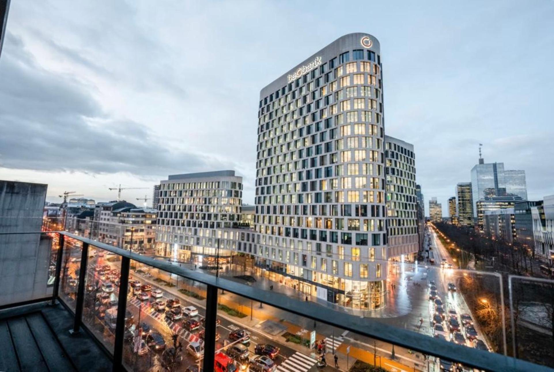 Apartment With Stunning View In City Center ブリュッセル エクステリア 写真